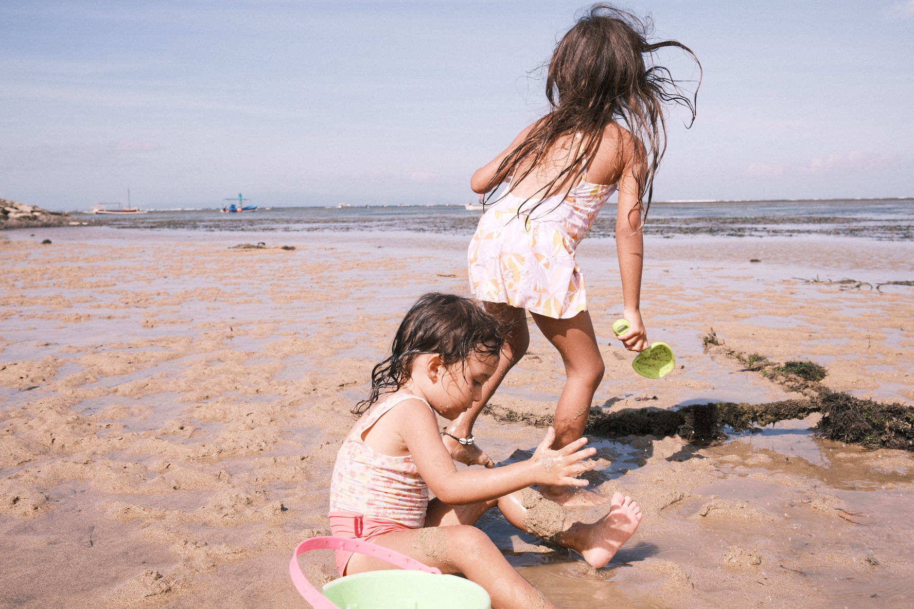 Sanur: Wo das Meer verschwindet. Und mein Mann fast auch!